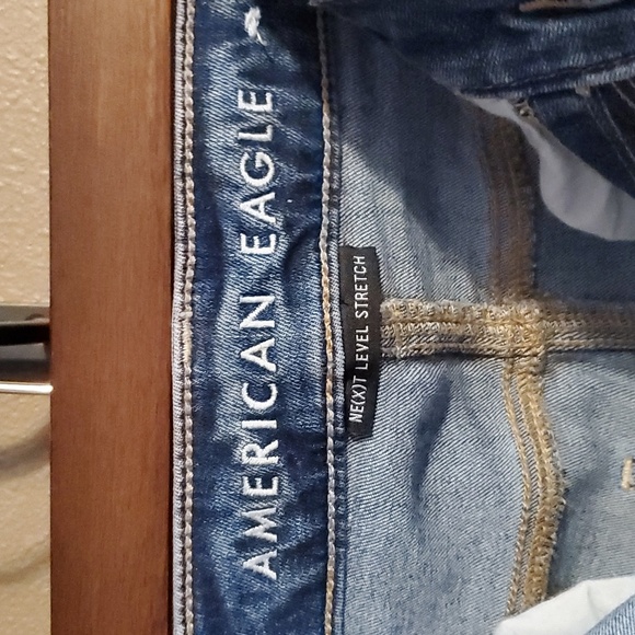 American eagle next level stretch highest rise jeggings women's size 4 short - Picture 3 of 7